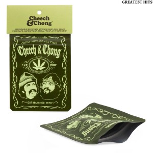 G-Rollz | Cheech & Chong 2.5 x 3.3in Smell Proof Bags - 25 Bags/ 10pcs  in Display [CC4020]